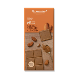 Benjamissimo шоколад с бадем и солен карамел 0.060 кг.