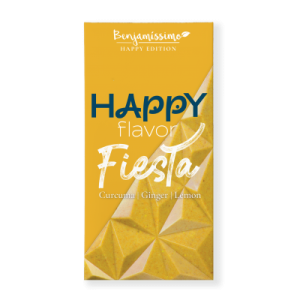 Benjamissimo Happy Edition шоколад с куркума, джиндър и лимон 0.060 кг.