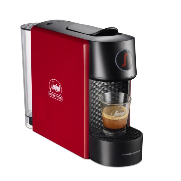 Segafredo MINI червена капсулна кафемашина 