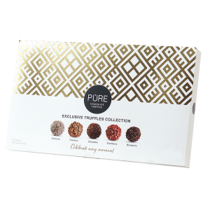 Pure Chocolate Gold Collection 20 шоколадова бонбониера трюфели