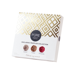 Pure Chocolate Gold Collection 9 шоколадова бонбониера трюфели