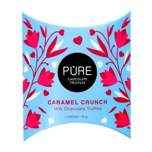 Pure Chocolate 4 шоколадови бонбони с карамел