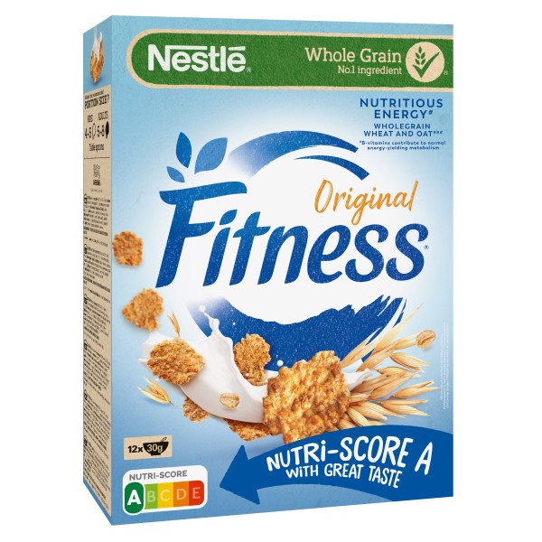 Nestle Fitness оригинална зърнена закуска 0.375 кг.