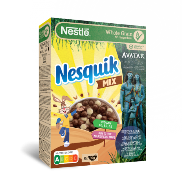 Nestle NESQUIK MIX зърнена закуска 325 гр.