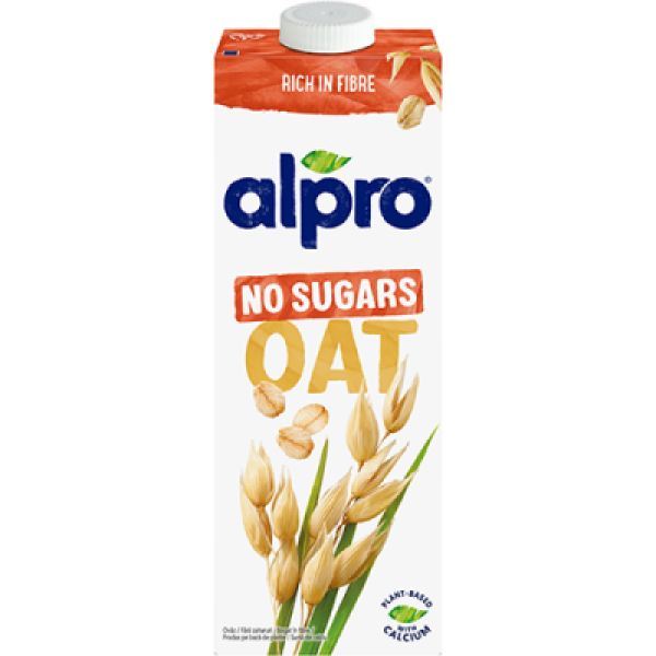 Alpro овесена напитка без захар 1л