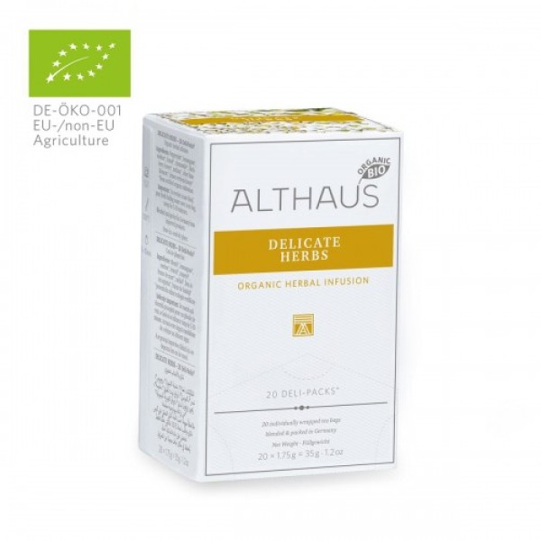 Althaus Tea Билков Чай деликатни билки Deli pack 20 бр.