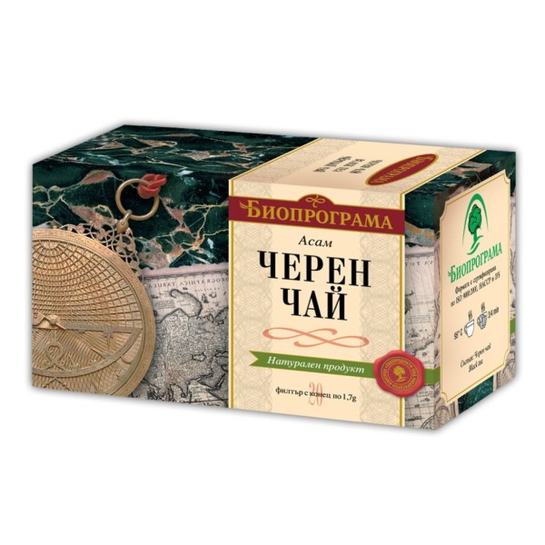 Bioprograma Черен чай 20 бр.