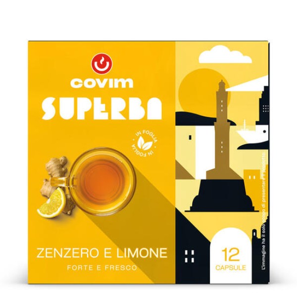 Covim Zenzero a Limone Superba капсули 12 бр.