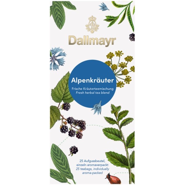 Dallmayr Чай Алпийски билки 25 бр.