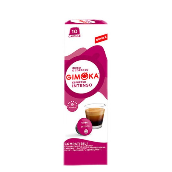 Gimoka Intenso Caffitaly капсули 10 бр.