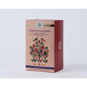 Bioprograma чай Горски плодове Премиум 20 бр.