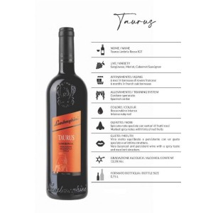 Lamborghini Taurus IGT Umbria червено вино 0.750 л.