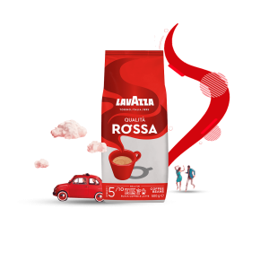 Lavazza Qualita Rossa на зърна 0.500 кг