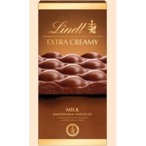 Lindt Extra Creamy Milk млечен шоколад 80 гр. 