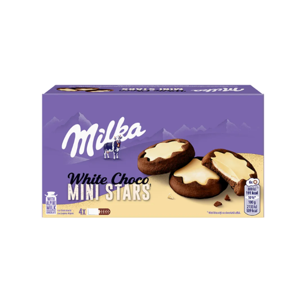 Milka бял шокоминис 0.150 кг.