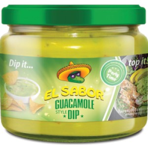 EL SABOR nacho dip сос гуакамоле 300 гр.