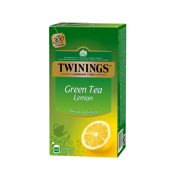 TWININGS Зелен чай с лимон 25 бр.