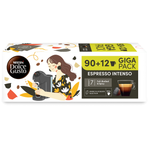 NESCAFÉ Dolce Gusto Espresso Intenso Promo pack капсули 90+12 бр.