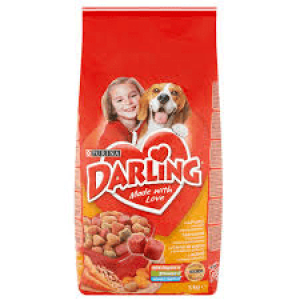 Purina DARLING суха кучешка храна с вкус на говеждо и зеленчуци 3 кг.