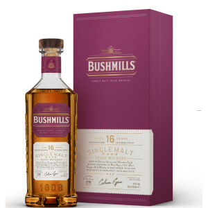 BUSHMILLS 16 years ирландско уиски Single malt 0.700 л
