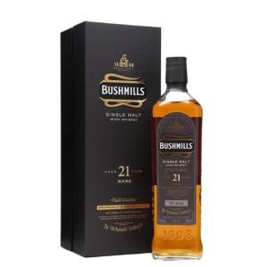 BUSHMILLS 21 years ирландско уиски Single malt 0.700 л