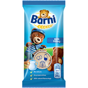 Barni шоколадов десерт с шоколад и млечен крем 30 гр.