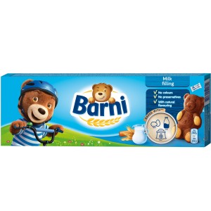 Barni шоколадов десерт с шоколад и млечен крем 150 гр.