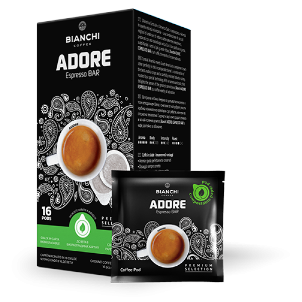 Bianchi Adore Espresso BAR кафе на дози 16 бр.