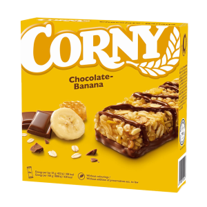 CORNY банан и шоколад 6х25 гр