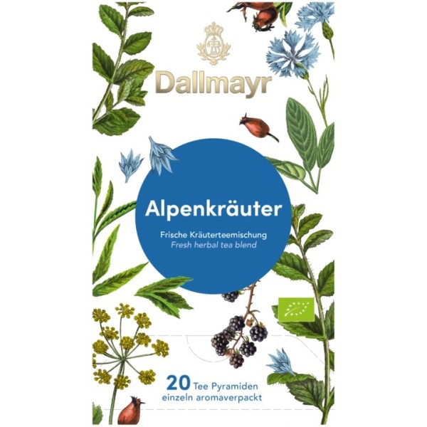 Dallmayr Чай Алпийски билки 20 бр.