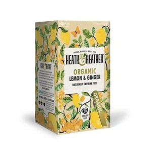 Heath&Heather БИО Чай лимон и джинджифил  20 бр.