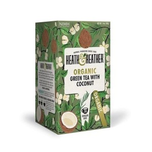 Heath&Heather БИО  Зелен чай с кокос 20 бр.