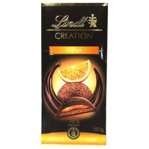 Lindt Creation Мус 70% Портокал 150г.