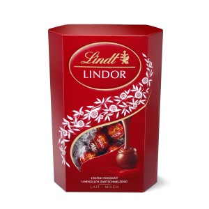 Lindt Lindor млечни шоколадови бонбони 0.337 кг.