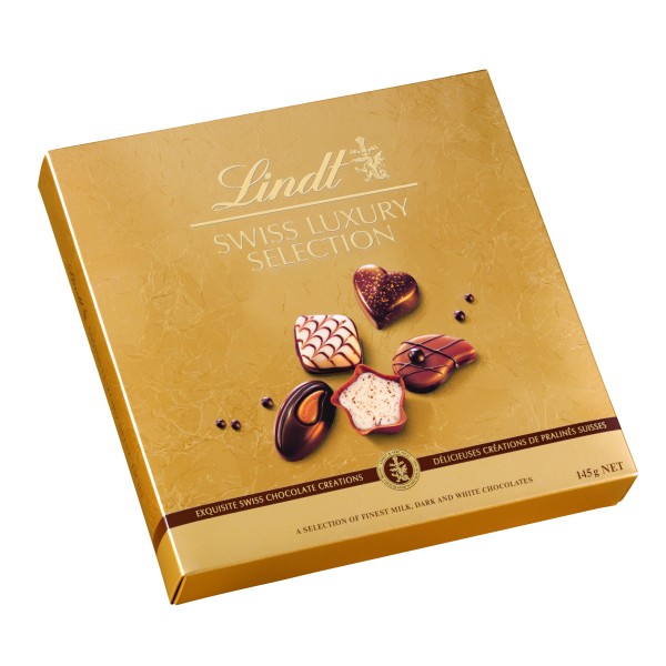 Lindt Swiss Luxury Selection бонбониера 145 гр. бонбони 