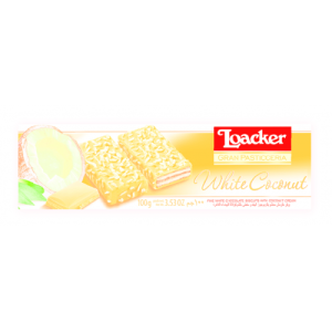 Loaker GP Бял шоколад с кокос 100 г.