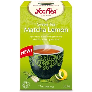 BIO Yogi Tea Зелен Матча и Лимон 17 пакетчета