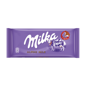 Milka млечен шоколад 0.100 кг.