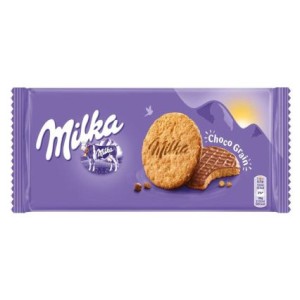 Milka пълнозърнести бисквити 0.126 кг.