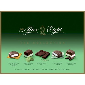 Nestle AFTER EIGHT Селекция шоколадови бонбони с ментов пълнеж 