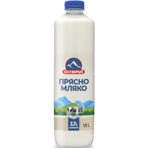 Olympus Прясно мляко 3,7 % 1,5 л