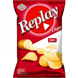 Replay картофен чипс със сол 125 гр.