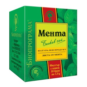 Bioprograma чай Мента Премиум 10 бр.