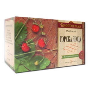 Bioprograma чай Горска ягода Премиум 20 бр.