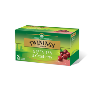 TWININGS Зелен чай с боровинки 25 бр.