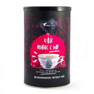 Vireo Чай Ройбос с нар насипен 75 гр.