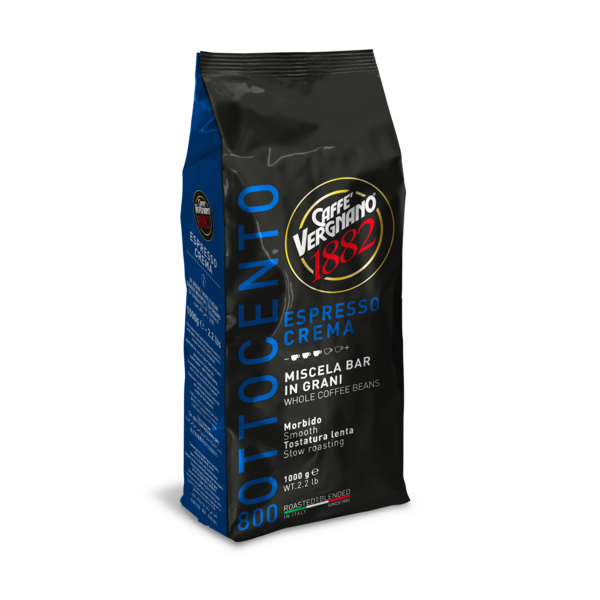 Vergnano Crema 800 на зърна 1 кг.