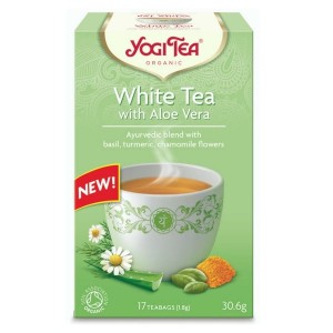 BIO Yogi Tea Бял чай с Алое Вера 17 пакетчета