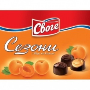 Сезони бонбони кайсия 160 гр.