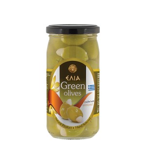 ELIA Зелени маслини с бадем 0.360 кг